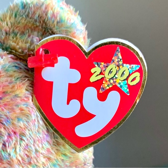 2000 4403 Speckles Internet “e” Teddy Bear Ty Store Exclusive Beanie Baby MWMT - Picture 7 of 9